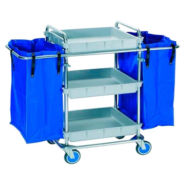 CARRO CON LONA Y 3 BANDEJAS